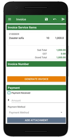Invoice and Payment